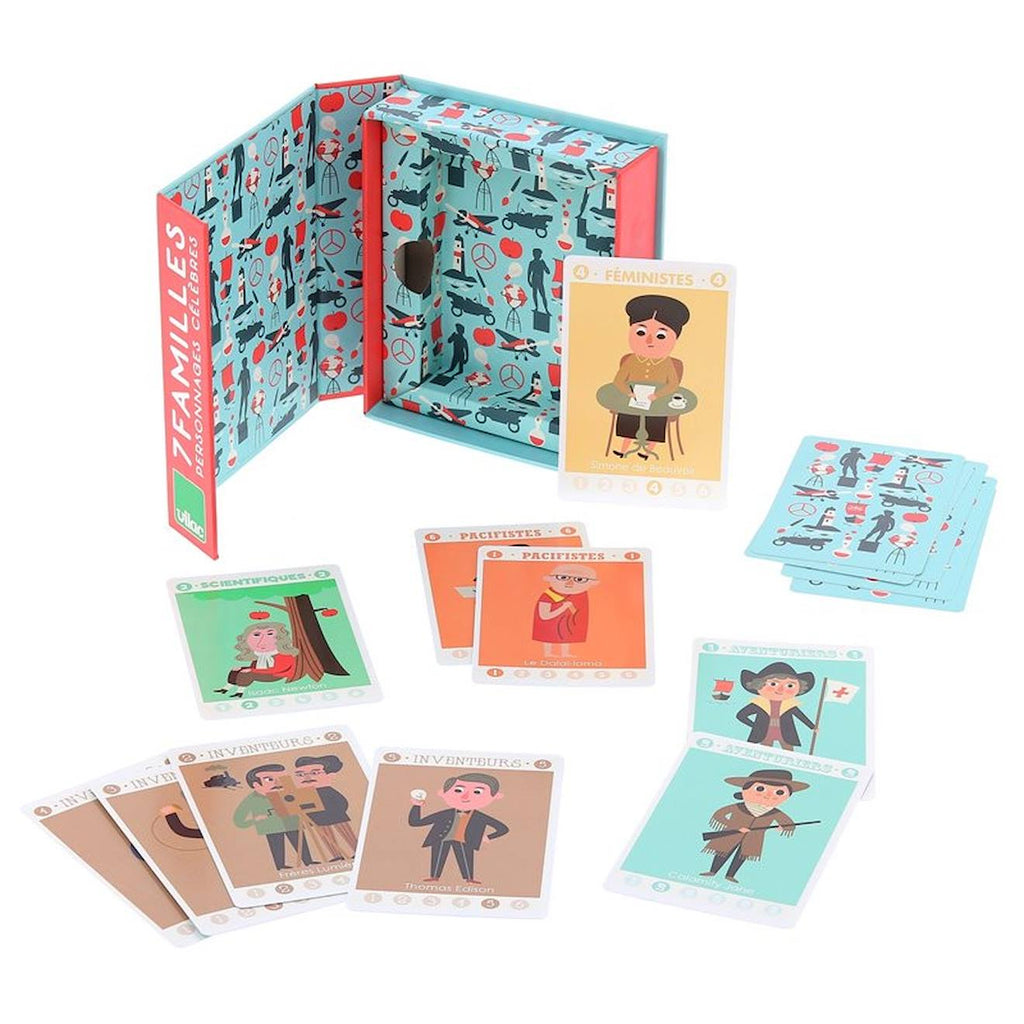 Jeu de 7 familles ingela p.arrhenius blanc