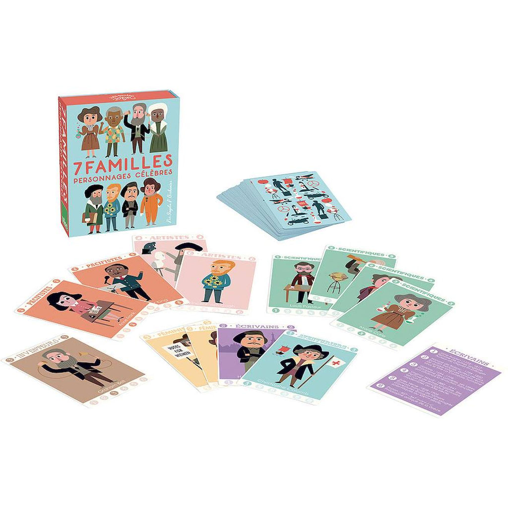 Jeu de 7 familles ingela p.arrhenius blanc