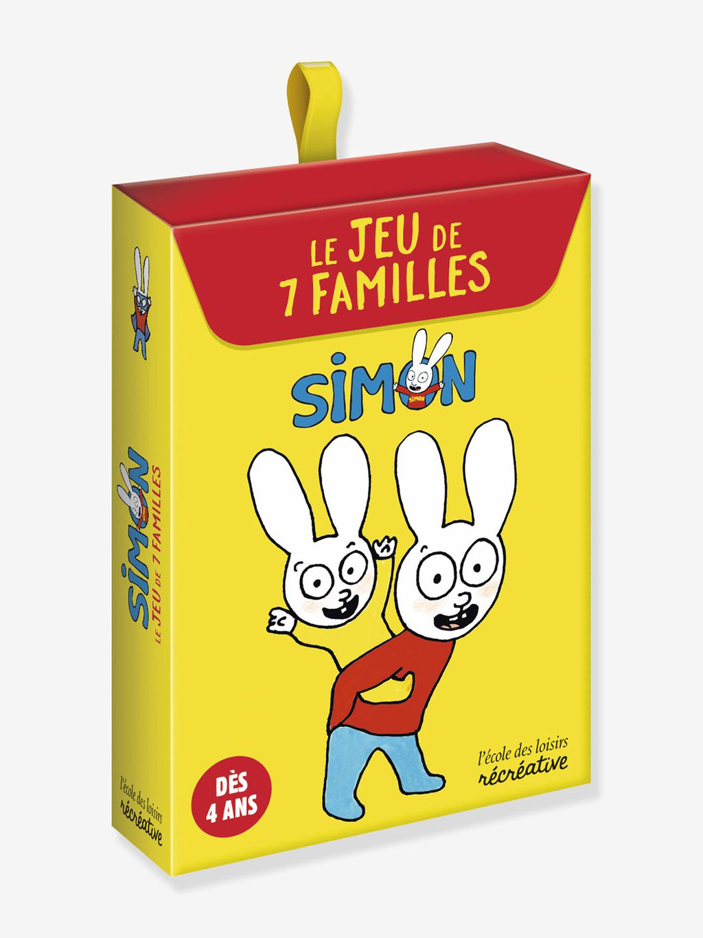 Jeu de 7 familles simon multicolore
