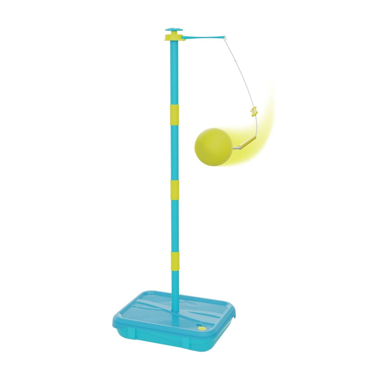 Jeu de balle swingball toutes surfaces early fun plastique bleu - jaune