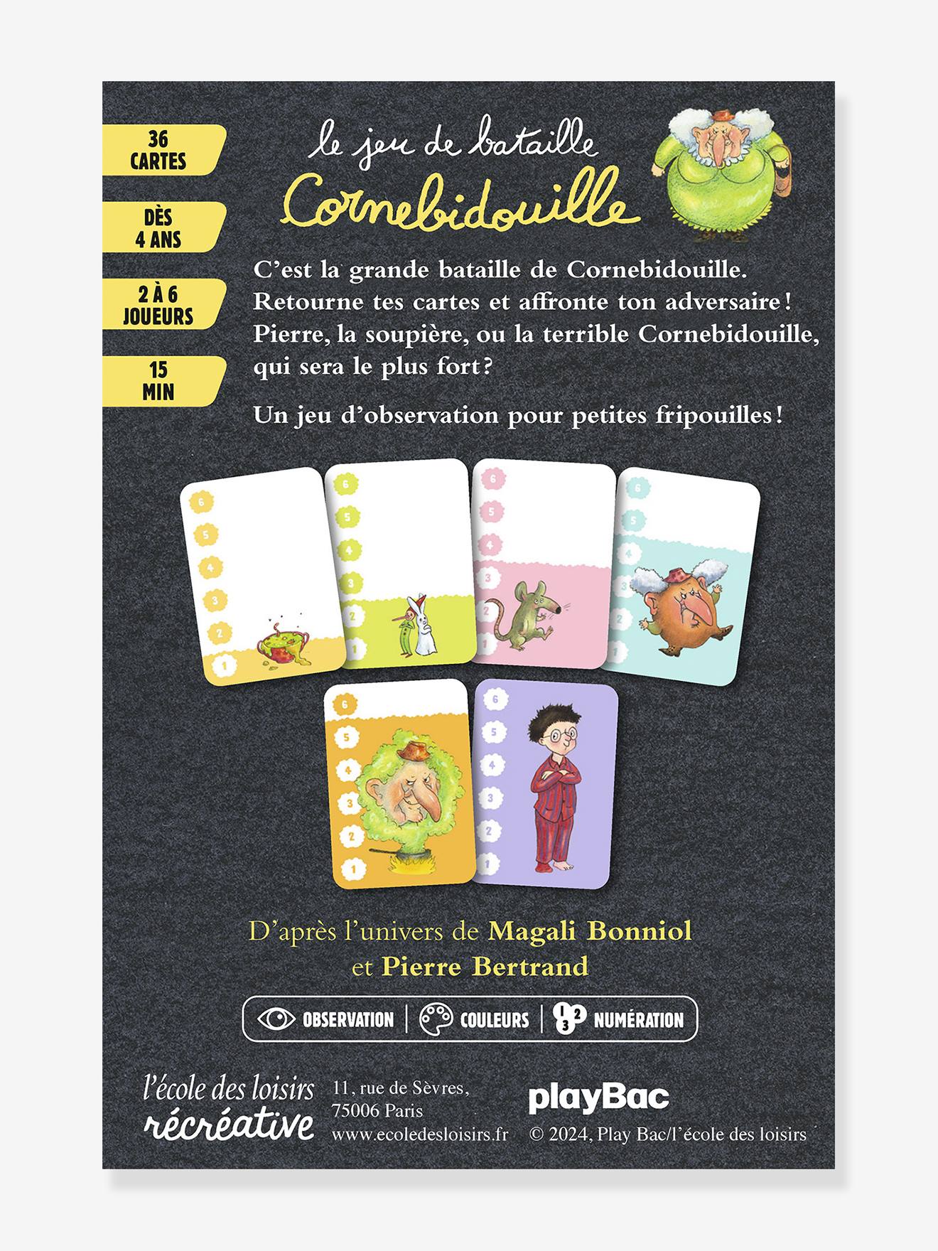 Jeu de bataille Cornebidouille multicolore