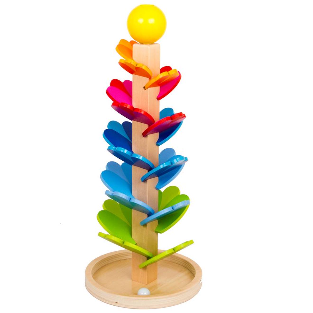 Jeu de billes pagode orange