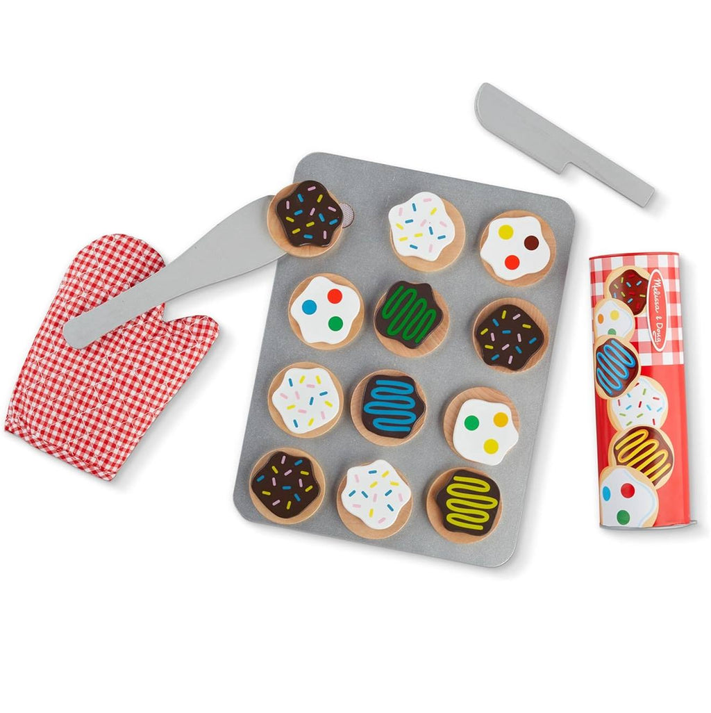 Jeu de biscuits rouge