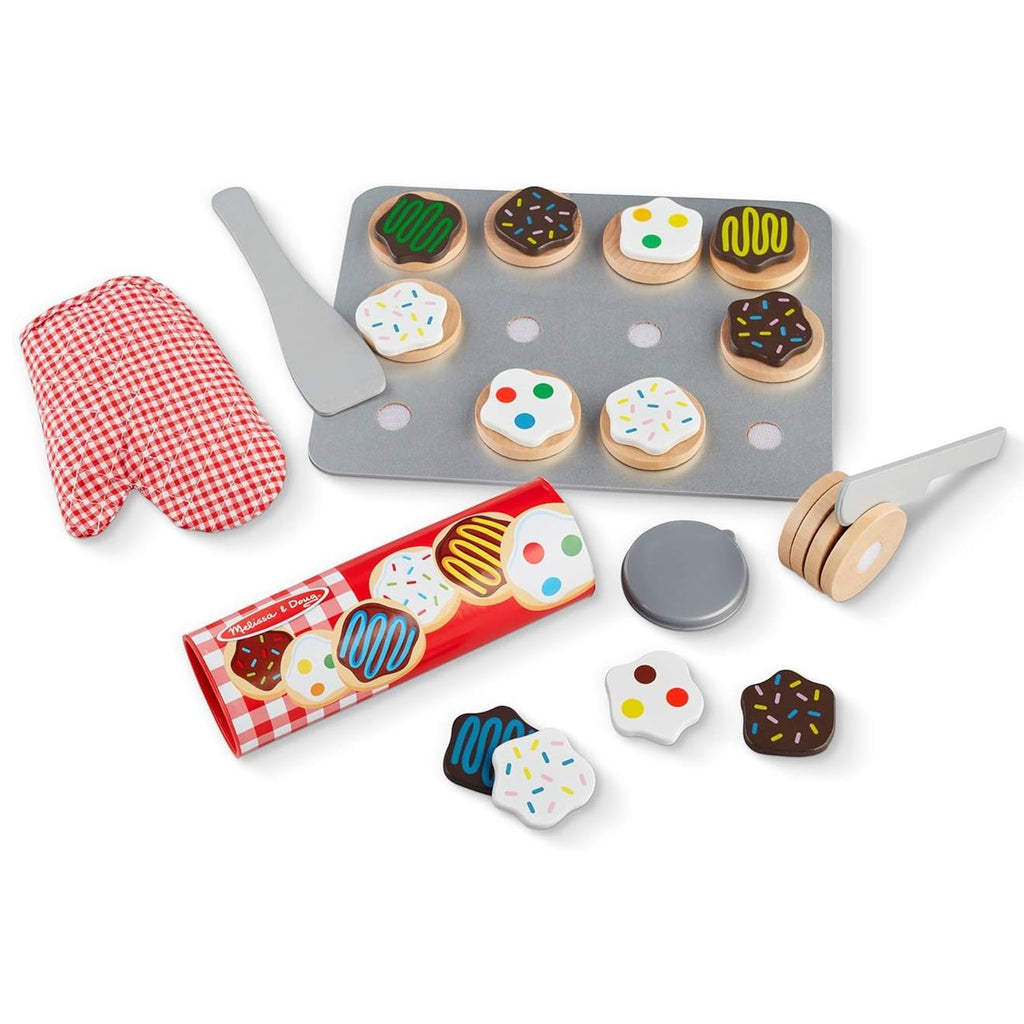 Jeu de biscuits rouge