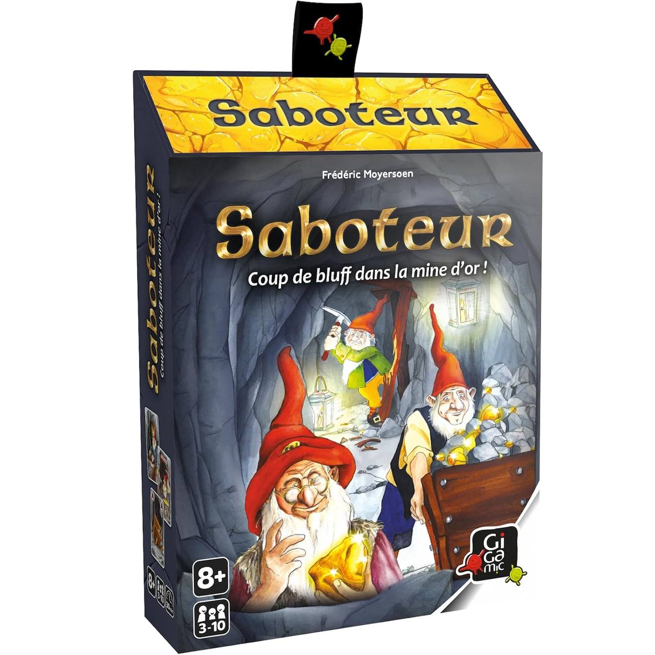 Jeu de carte saboteur gris