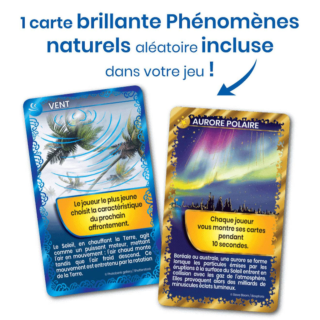 Jeu de cartes défis nature - constellations - fabriqué en france multicolore