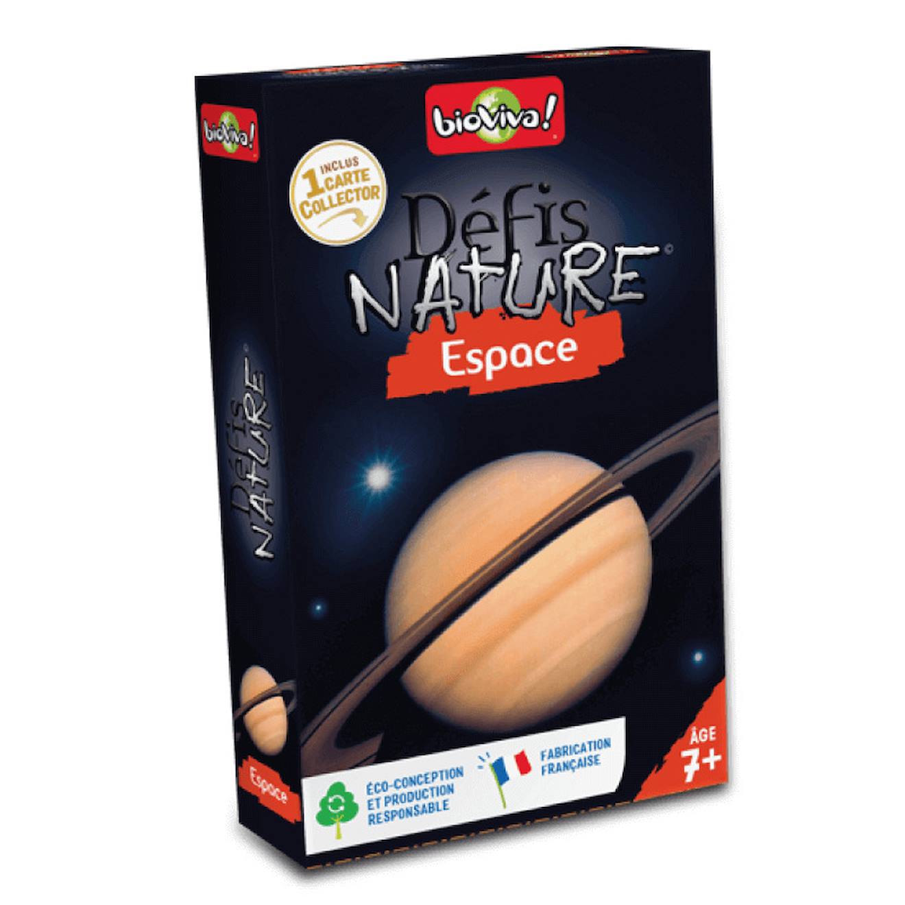 Jeu de cartes défis nature - espace - fabriqué en france multicolore