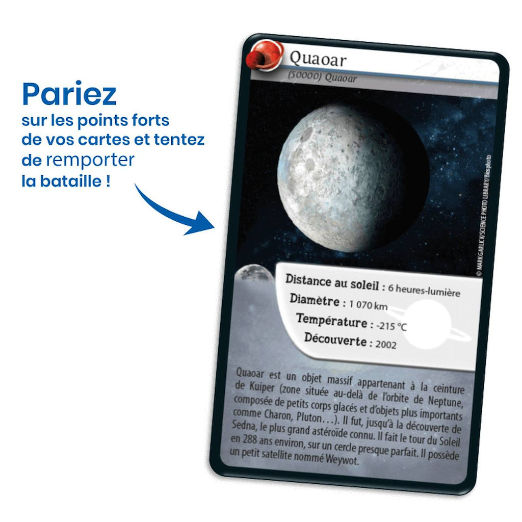 Jeu de cartes défis nature - espace - fabriqué en france multicolore