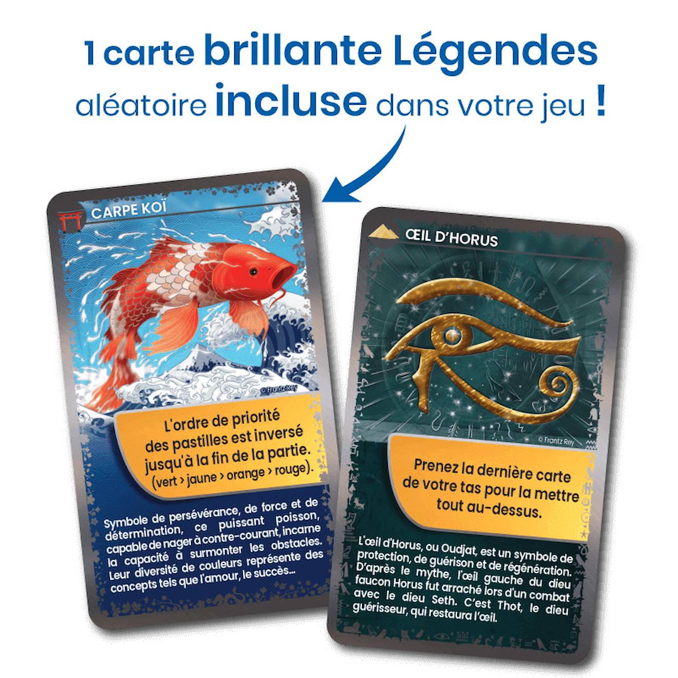 Jeu de cartes défis nature - mythologie japonaise - fabriqué en france multicolore