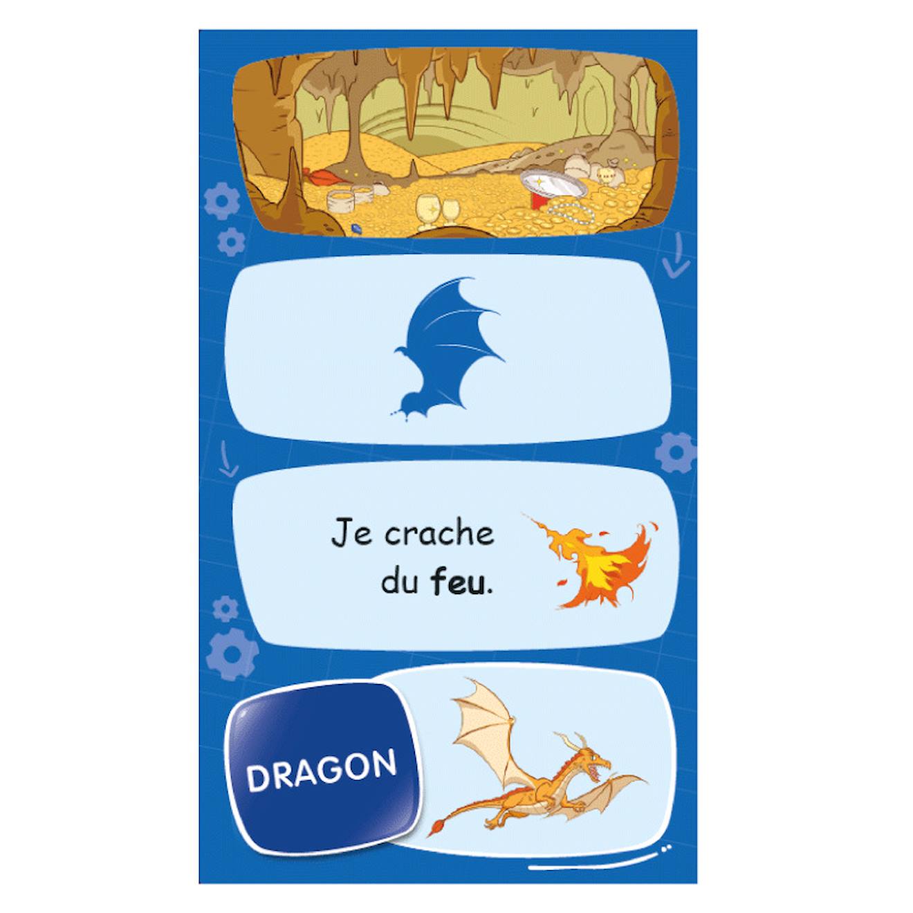 Jeu de cartes énigmes junior - contes et merveilles - fabriqué en france multicolore