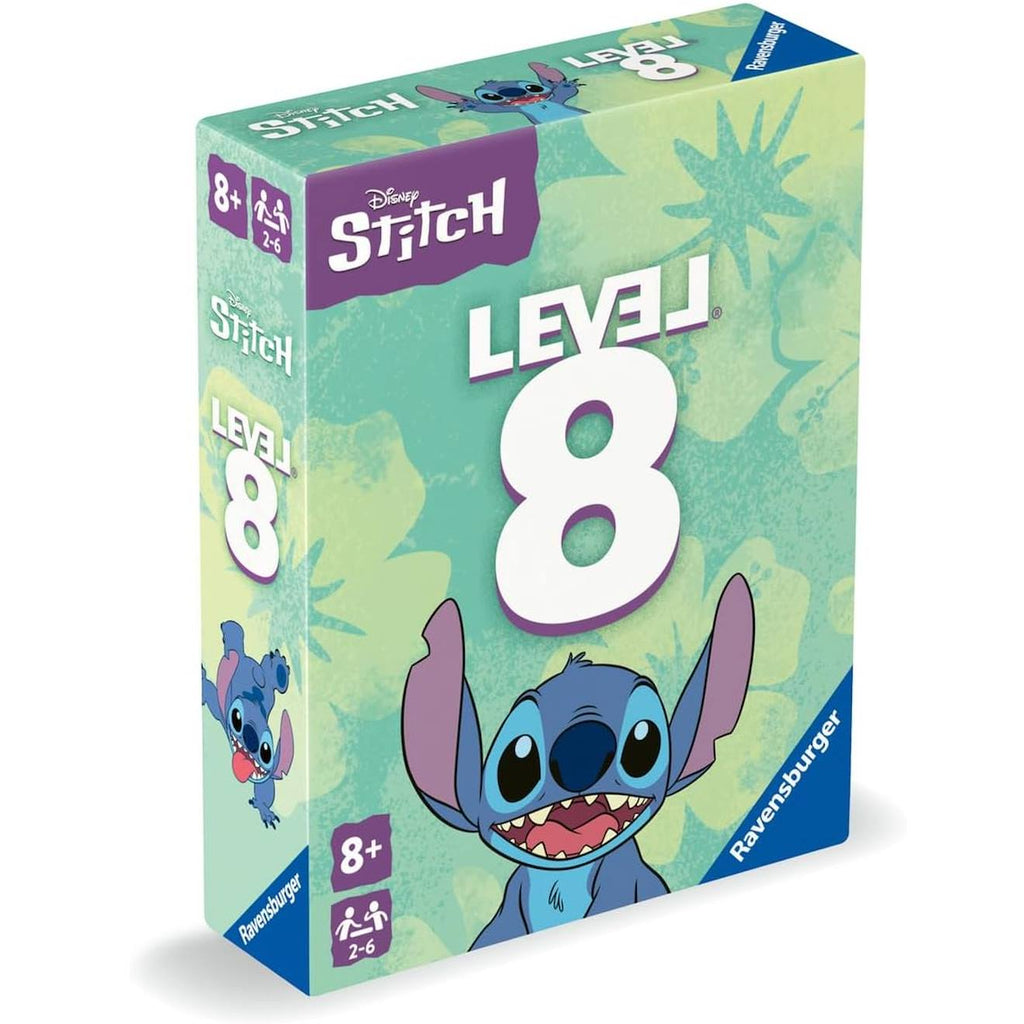 Jeu de cartes level 8 Stitch bleu