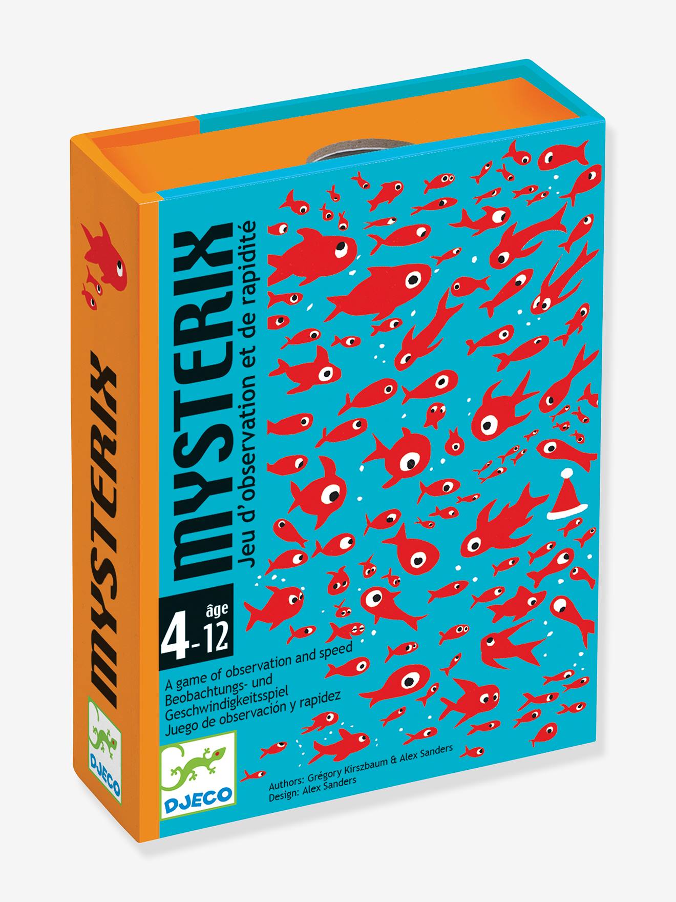 Jeu de cartes mysterix bleu