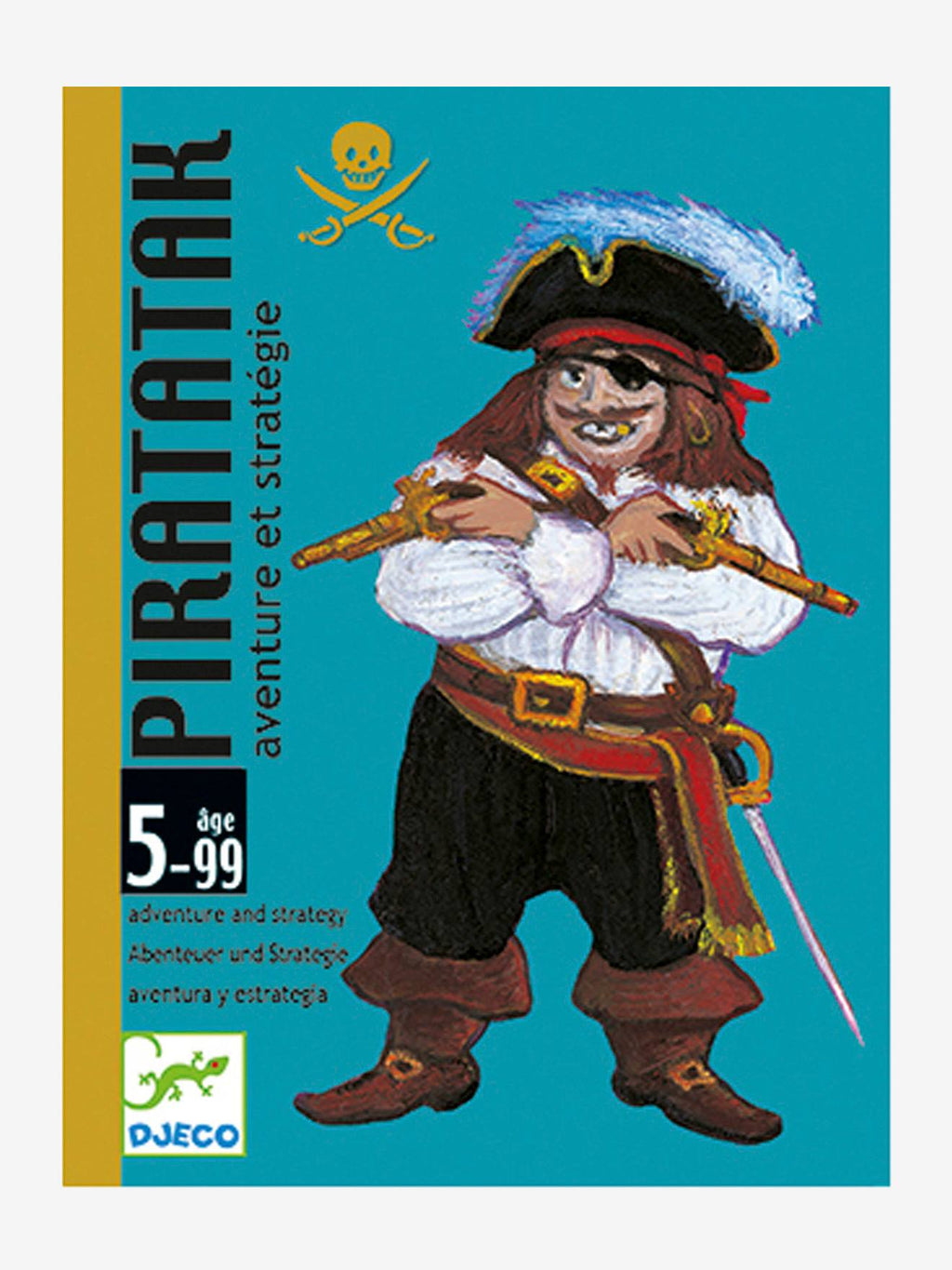 Jeu de cartes piratak multicolore