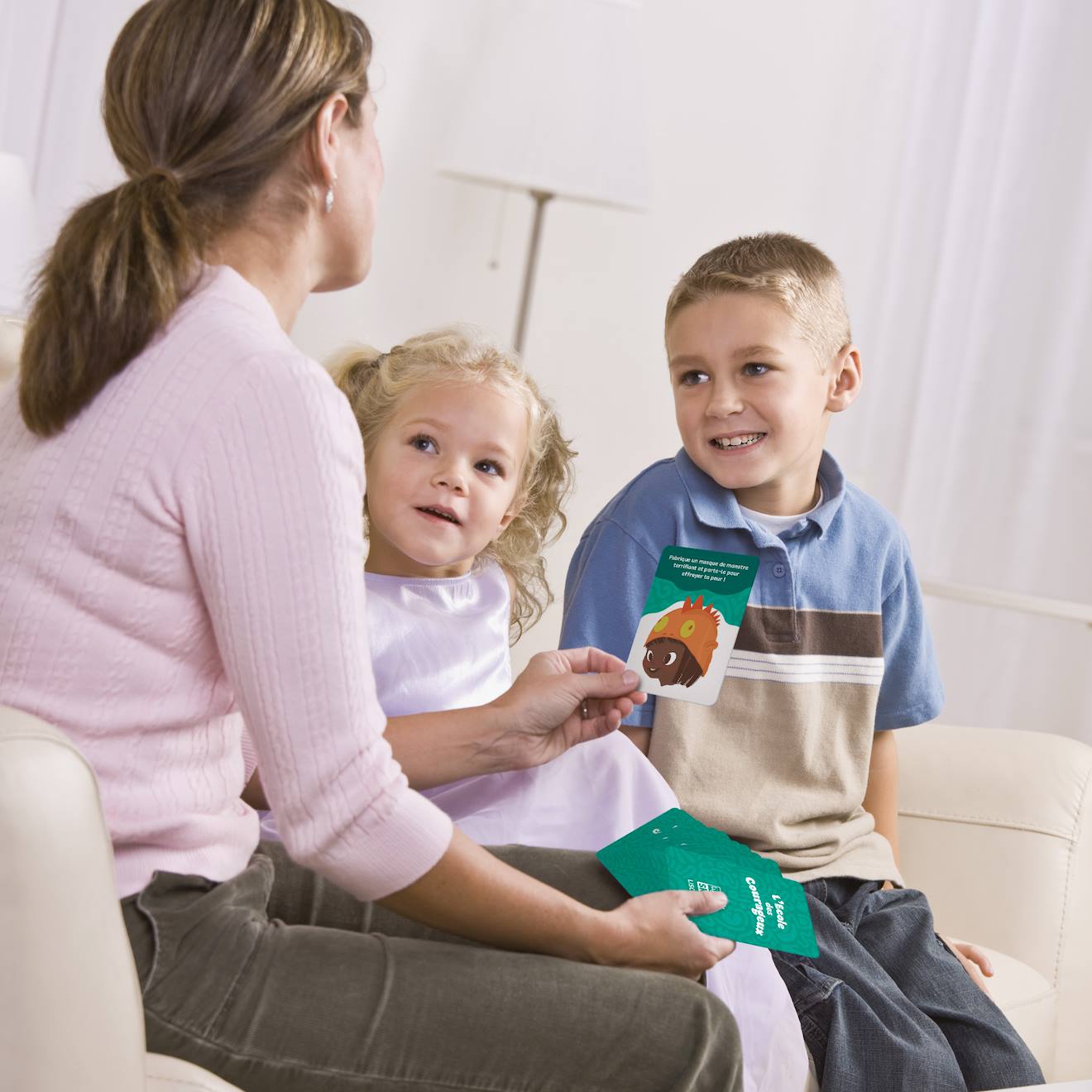 Jeu de cartes pour des enfants courageux - 84 cartes illustrées pour développer la confiance en soi, dès 4 ans multicolore