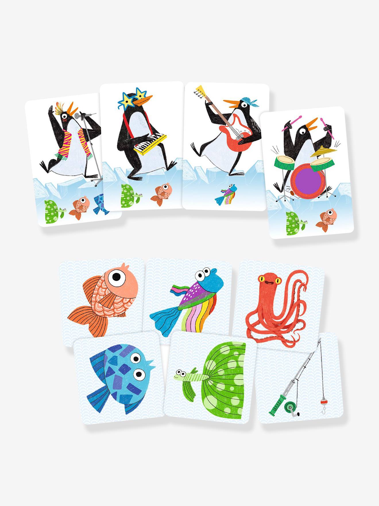 Jeu de cartes rock band - multicolore