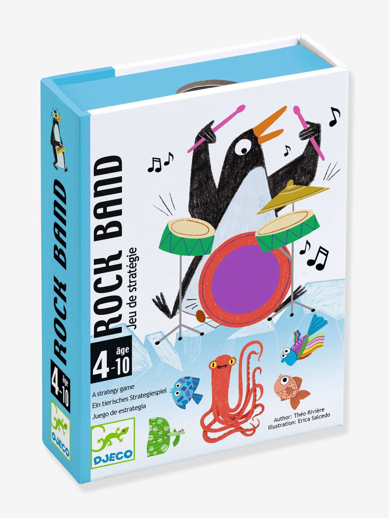 Jeu de cartes rock band - multicolore