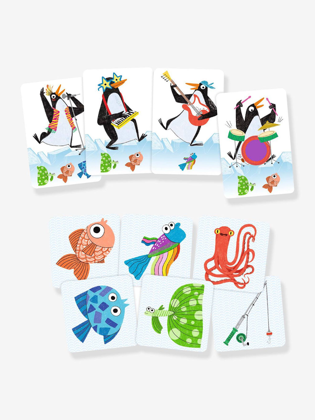 Jeu de cartes rock band - multicolore