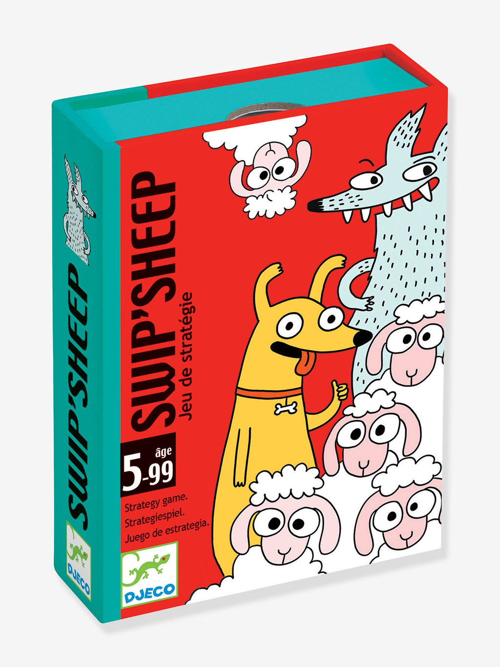 Jeu de cartes swip'sheep rouge