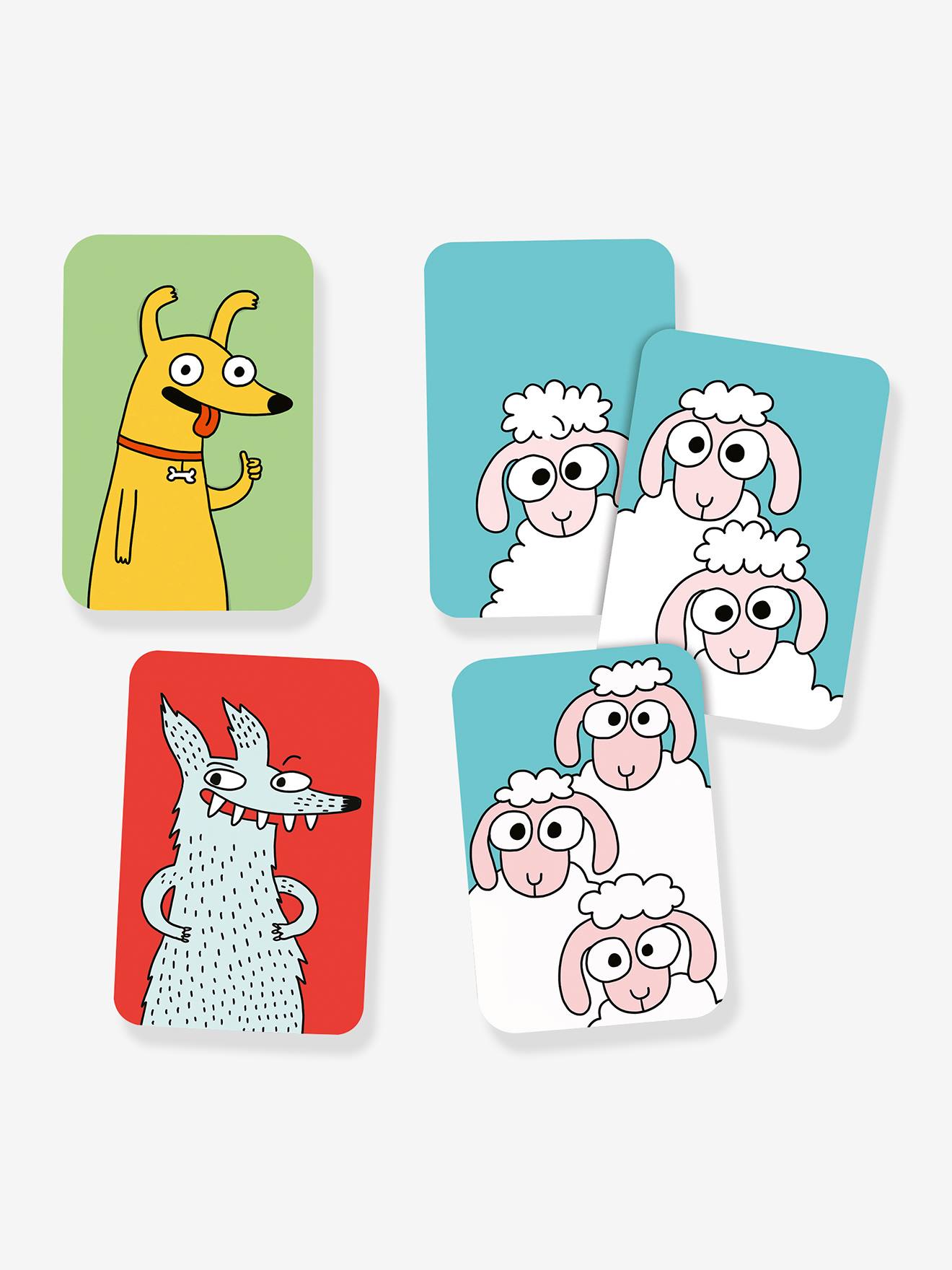 Jeu de cartes swip'sheep rouge