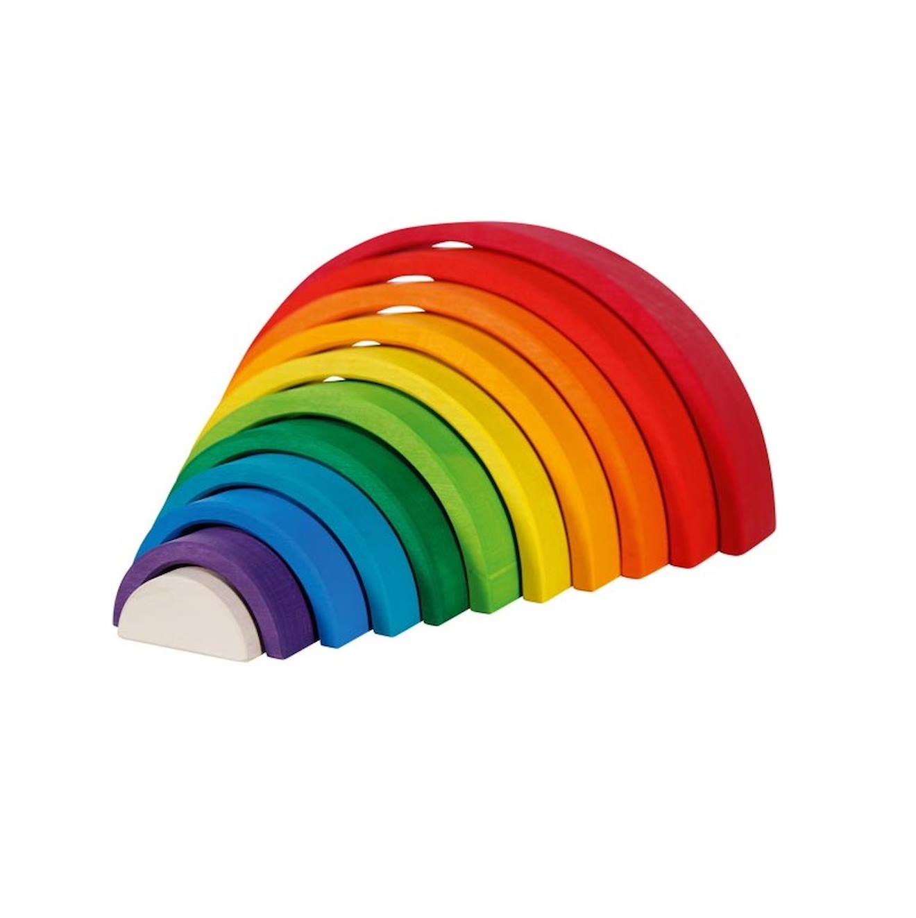 Jeu de construction arc-en-ciel rouge