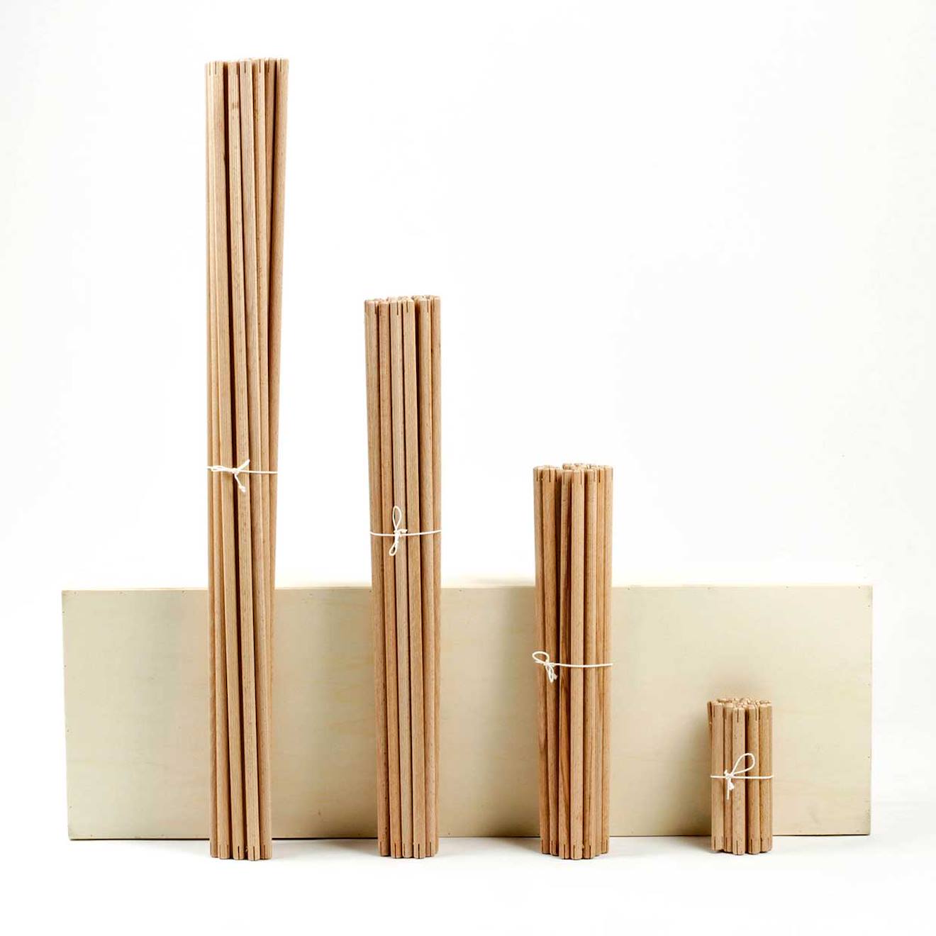 Jeu de construction géant tissu jeu 79 pièces beige