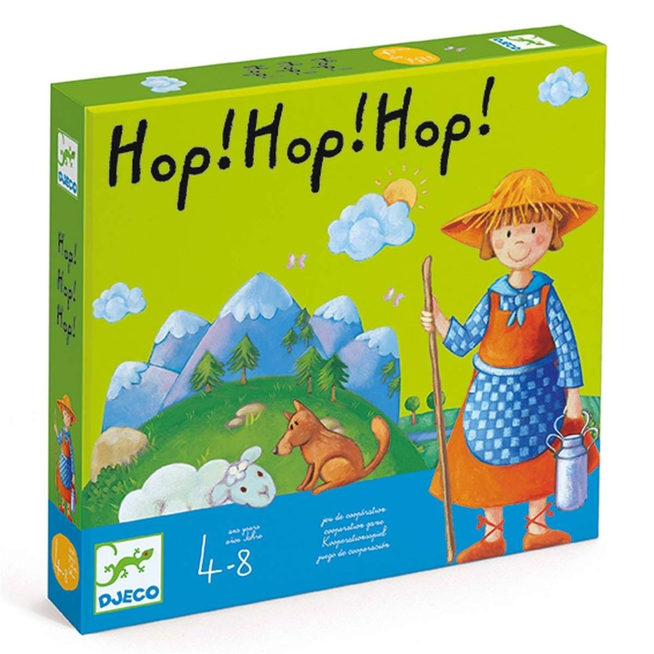 Jeu de coopération hop!hop!hop! multicolore
