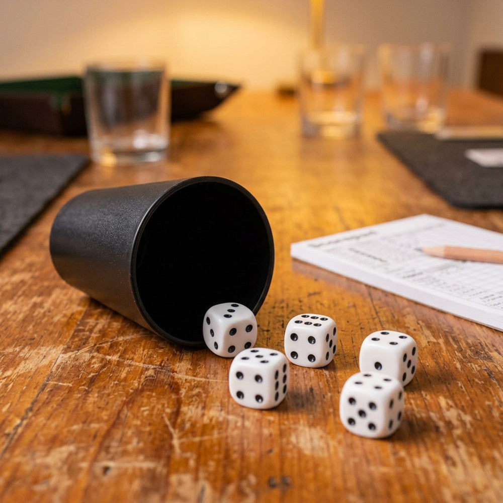 Jeu de Dés avec Gobelet de Lancer - Jeu d'Ambiance