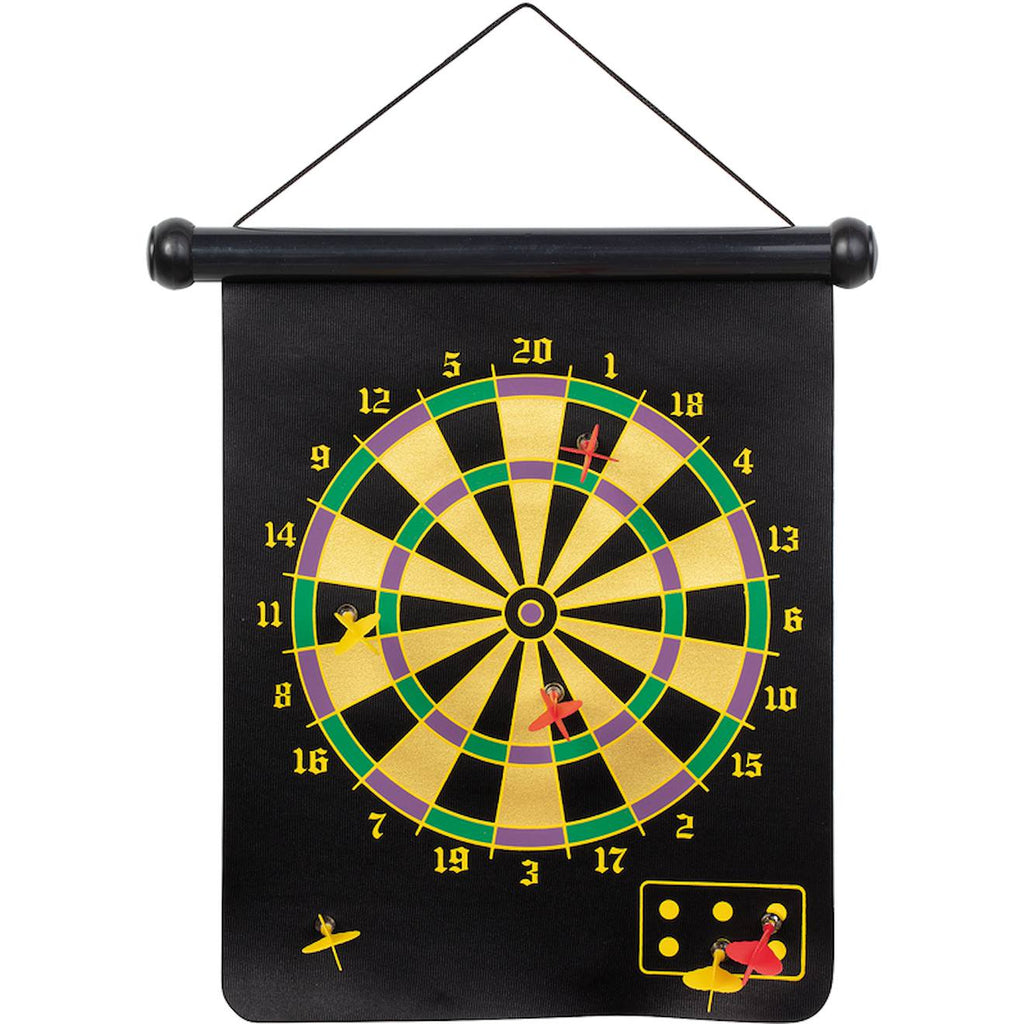 Jeu de fléchettes magnétiques 32 x 40 cm multicolore