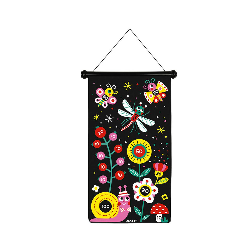 Jeu de fléchettes magnétiques jardin multicolore