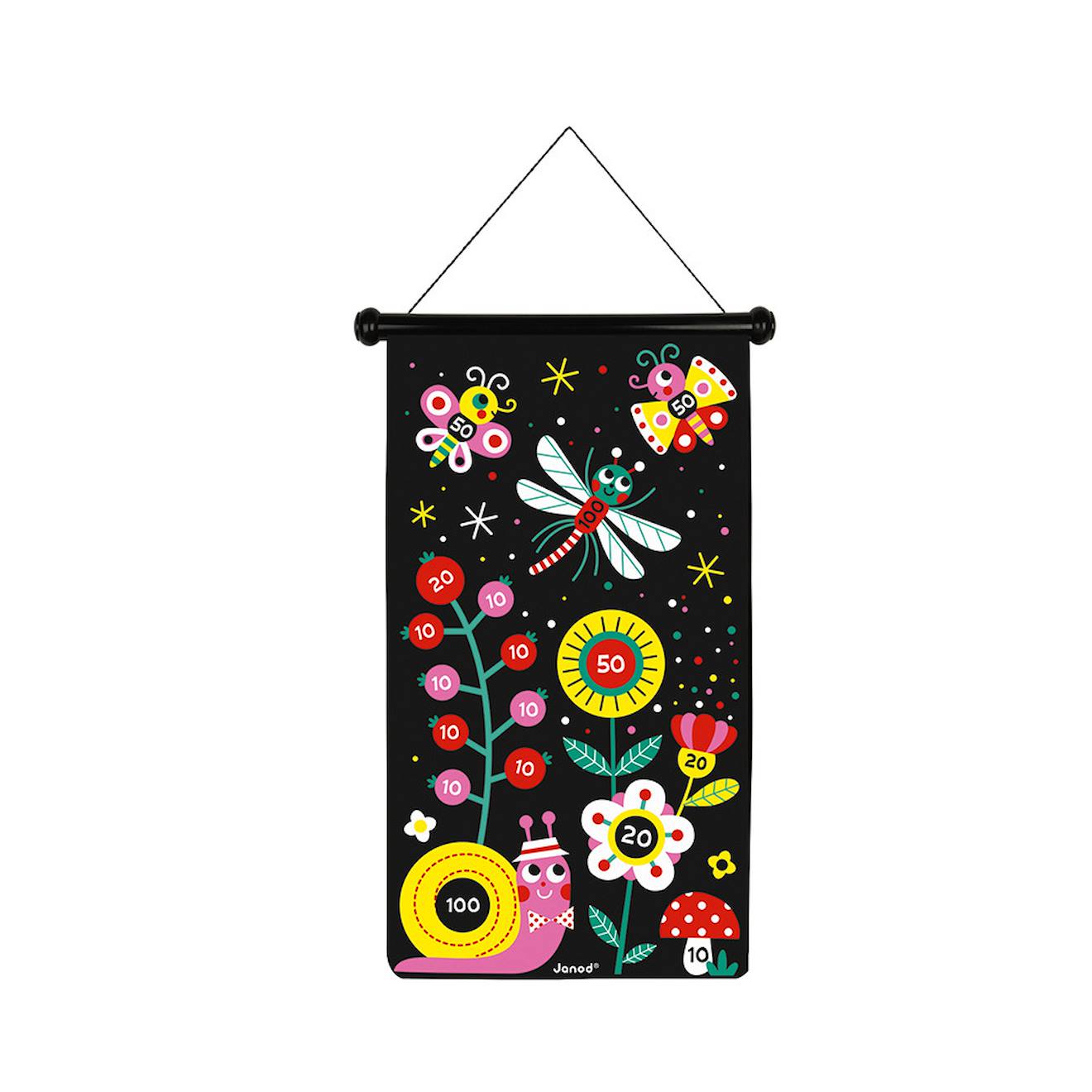 Jeu de fléchettes magnétiques jardin multicolore