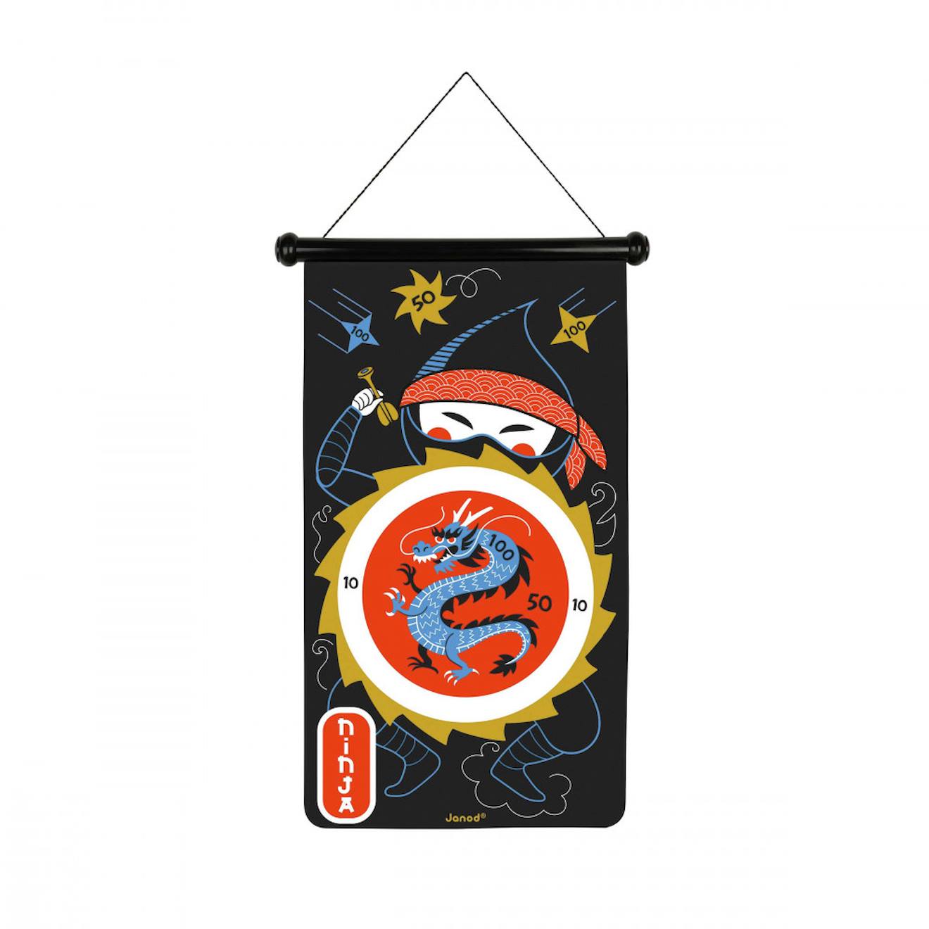 Jeu de fléchettes ninja multi