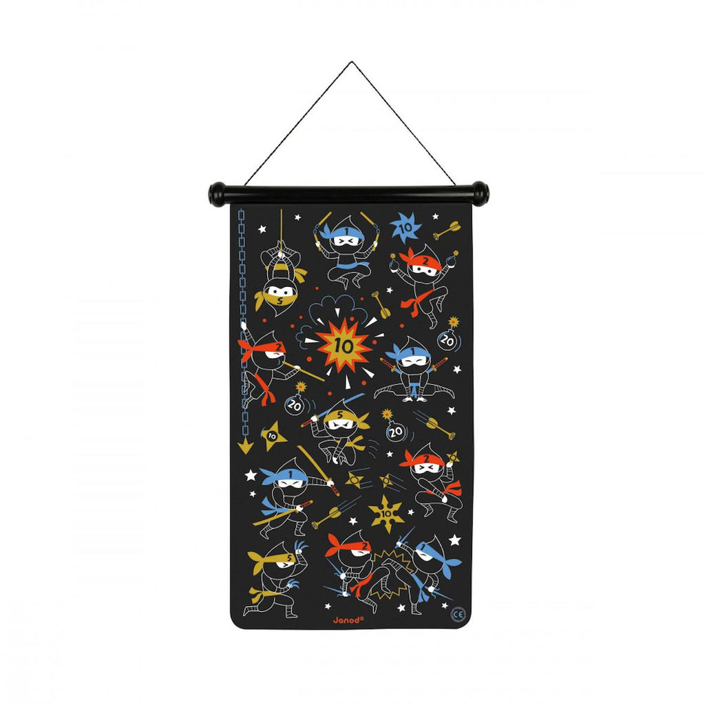 Jeu de fléchettes ninja multi