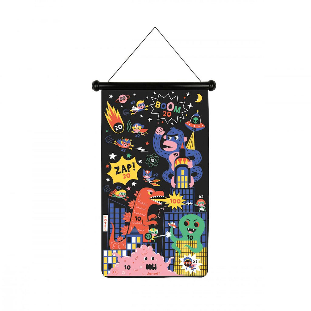 Jeu de fléchettes super heros multicolore