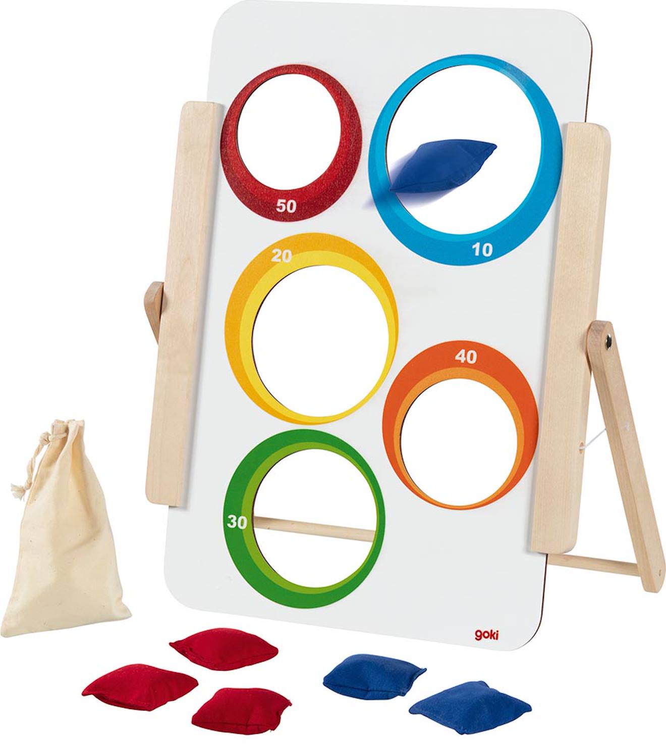 Jeu de lancer blanc