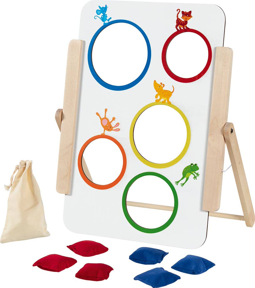 Jeu de lancer blanc