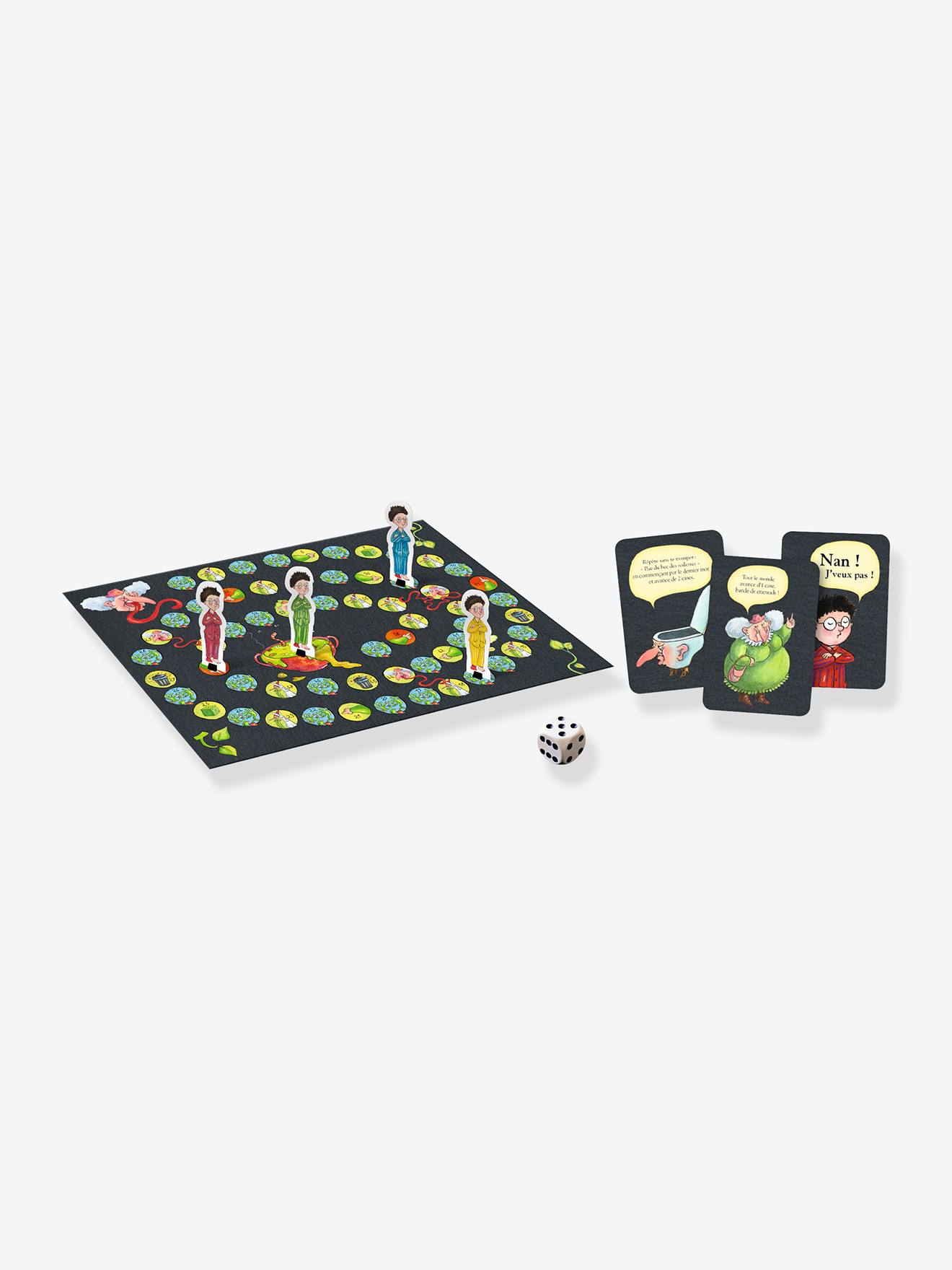 Jeu de l'oie Cornebidouille multicolore