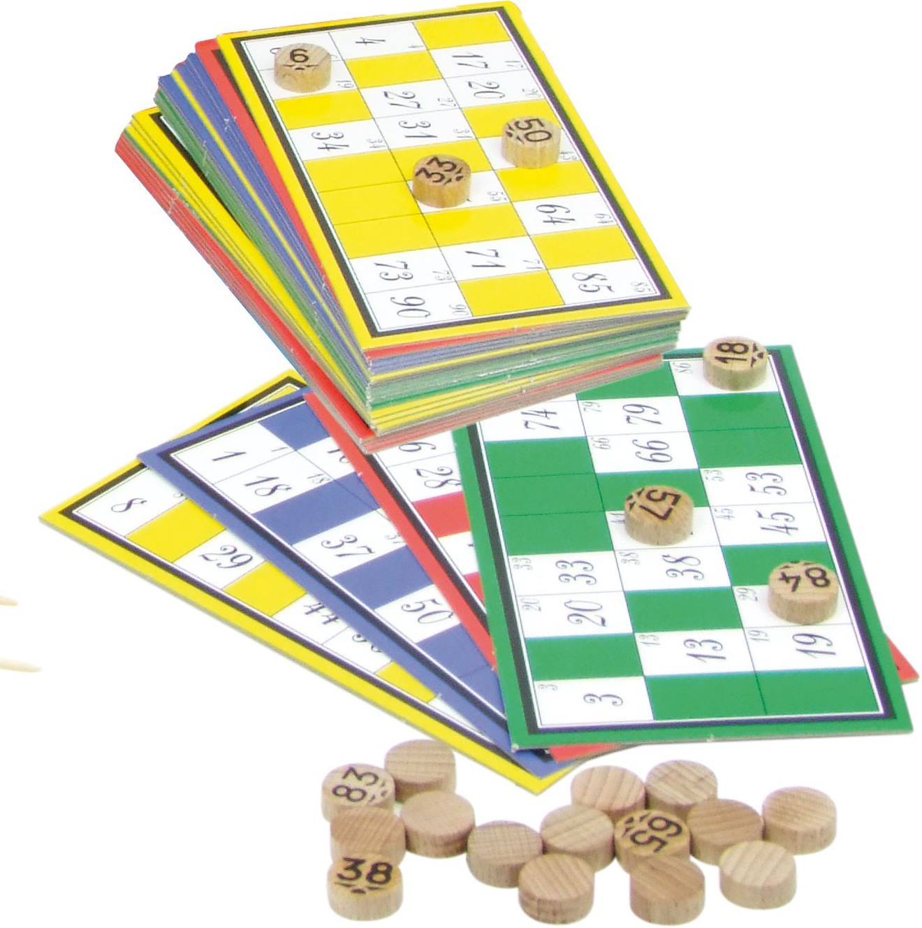 Jeu de loto beige