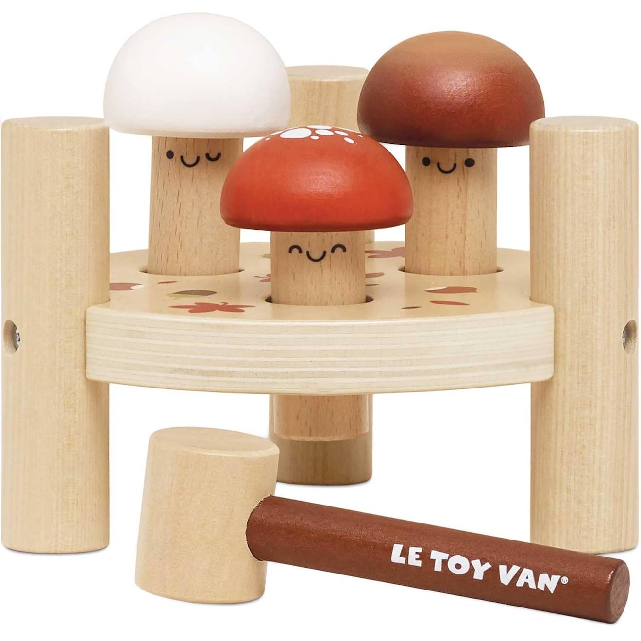 Jeu de marteau messieurs champignons beige