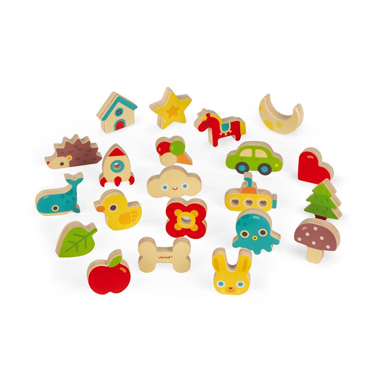Jeu de reconnaissance tactile memory touch' multicolore