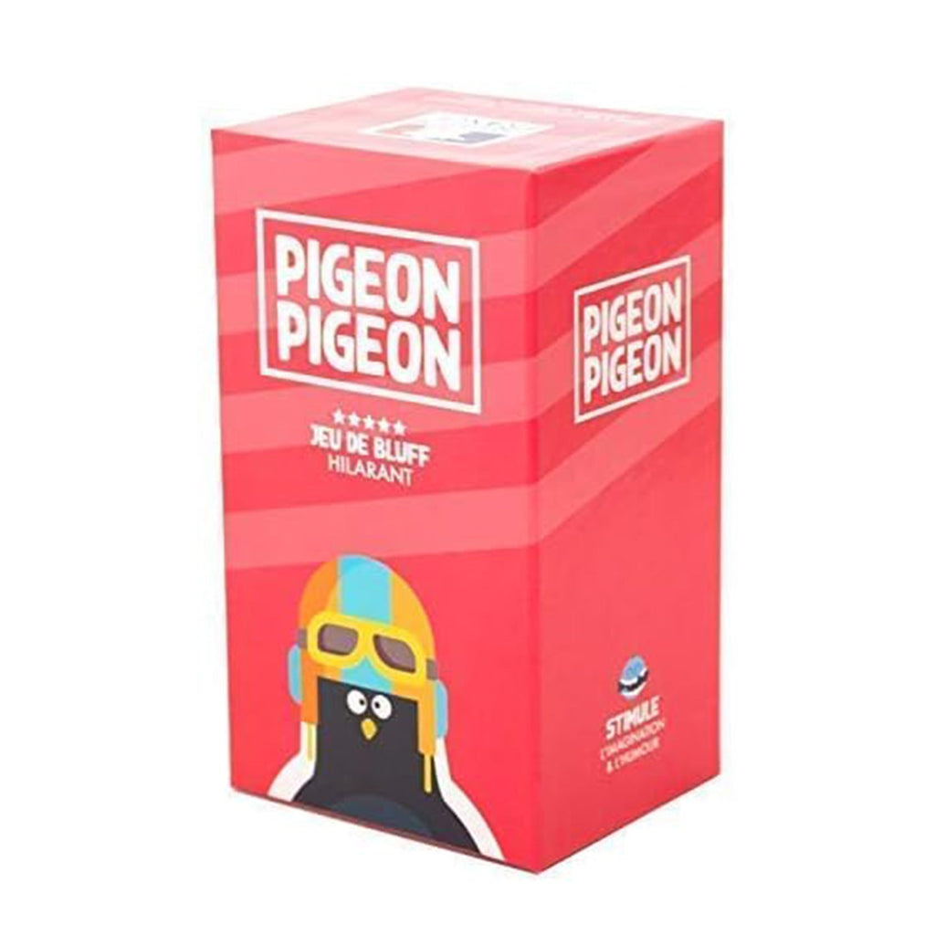 Boîte du jeu de bluff Pigeon Pigeon
