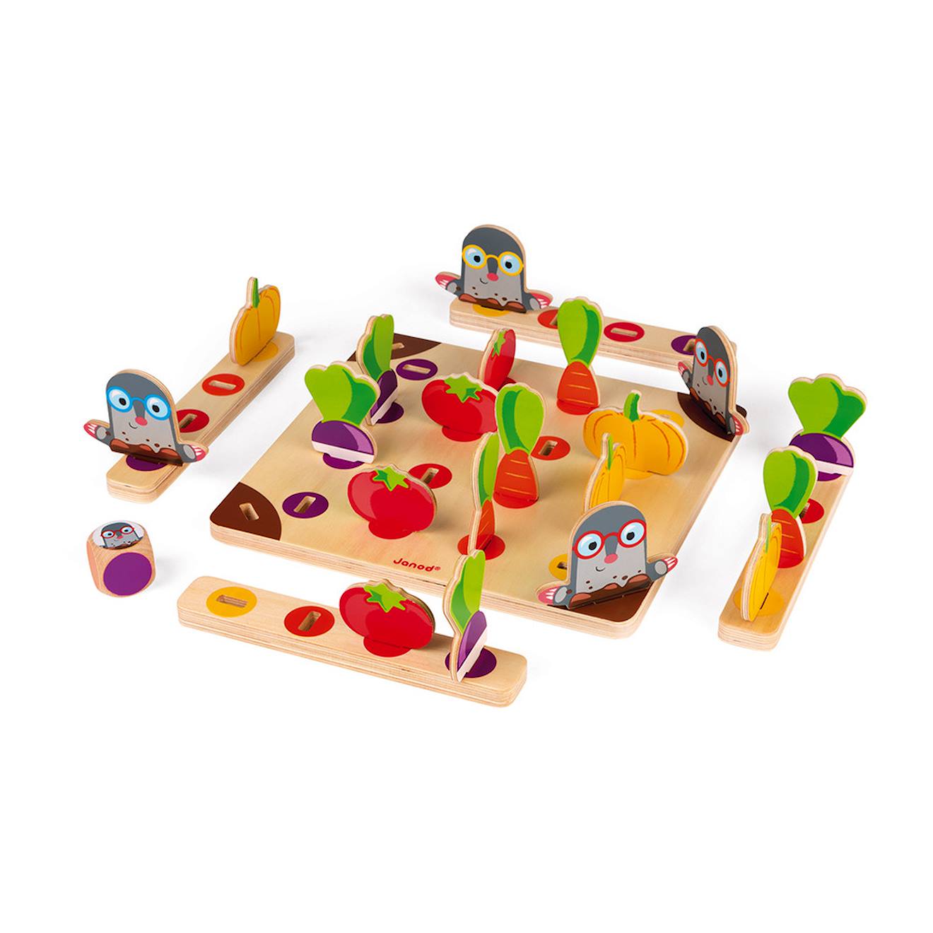 Jeu de société garden panic ! multicolore