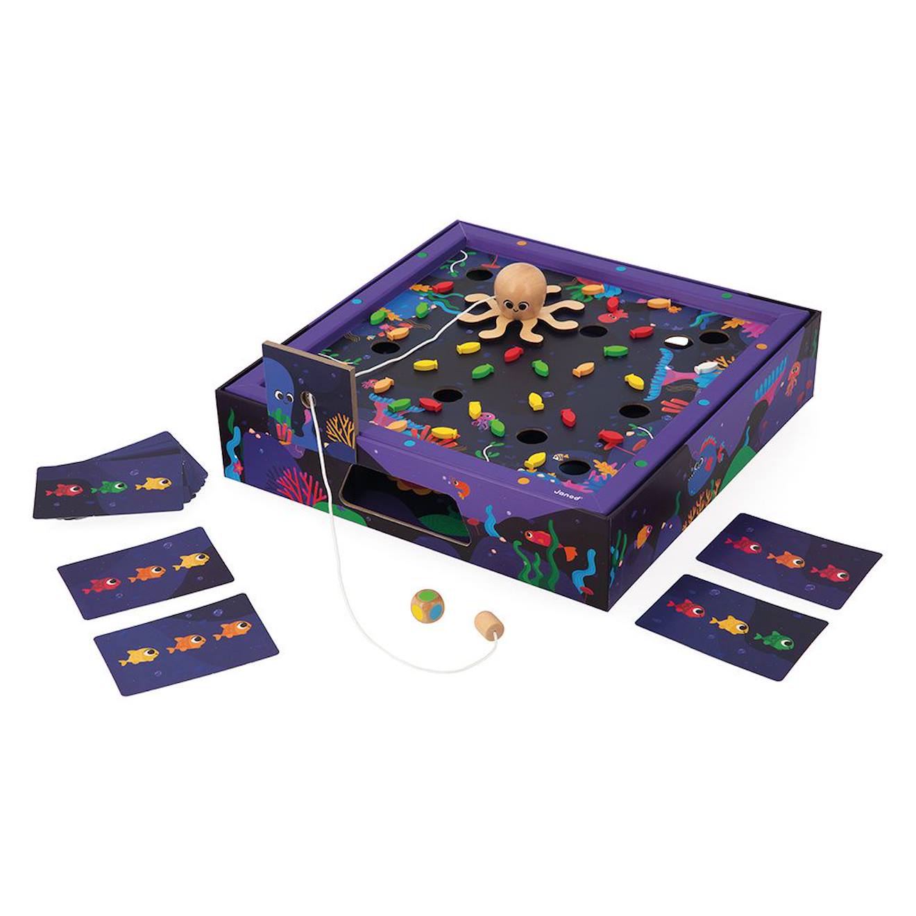 Jeu de société poulp party multicolore