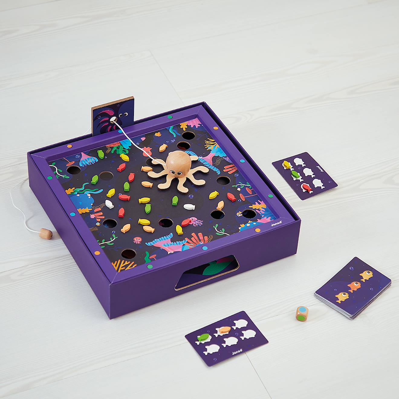 Jeu de société poulp party multicolore