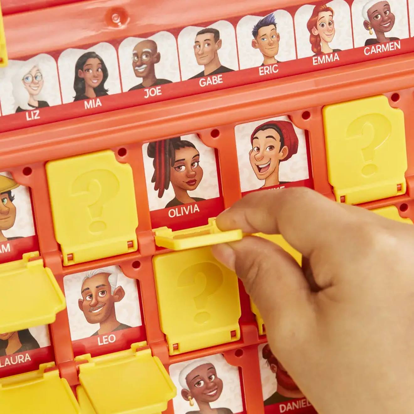 Jeu de société qui est-ce, jeu de déduction dès 6 ans multicolore