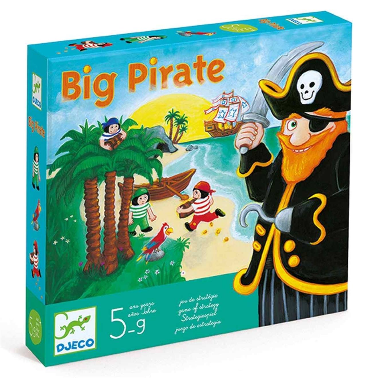 Jeu de stratégie big pirates multicolore