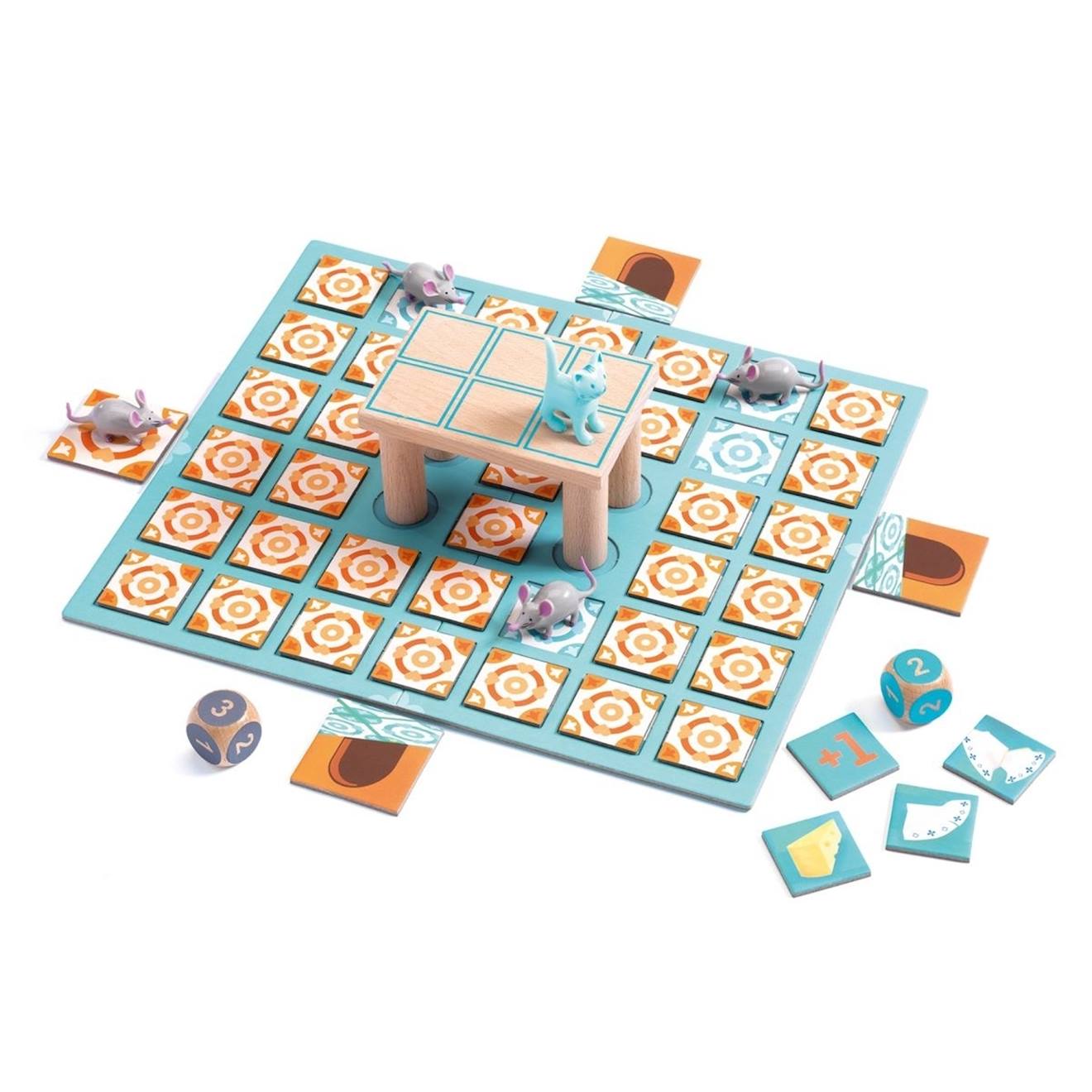 Jeu de stratégie chop chop multicolore