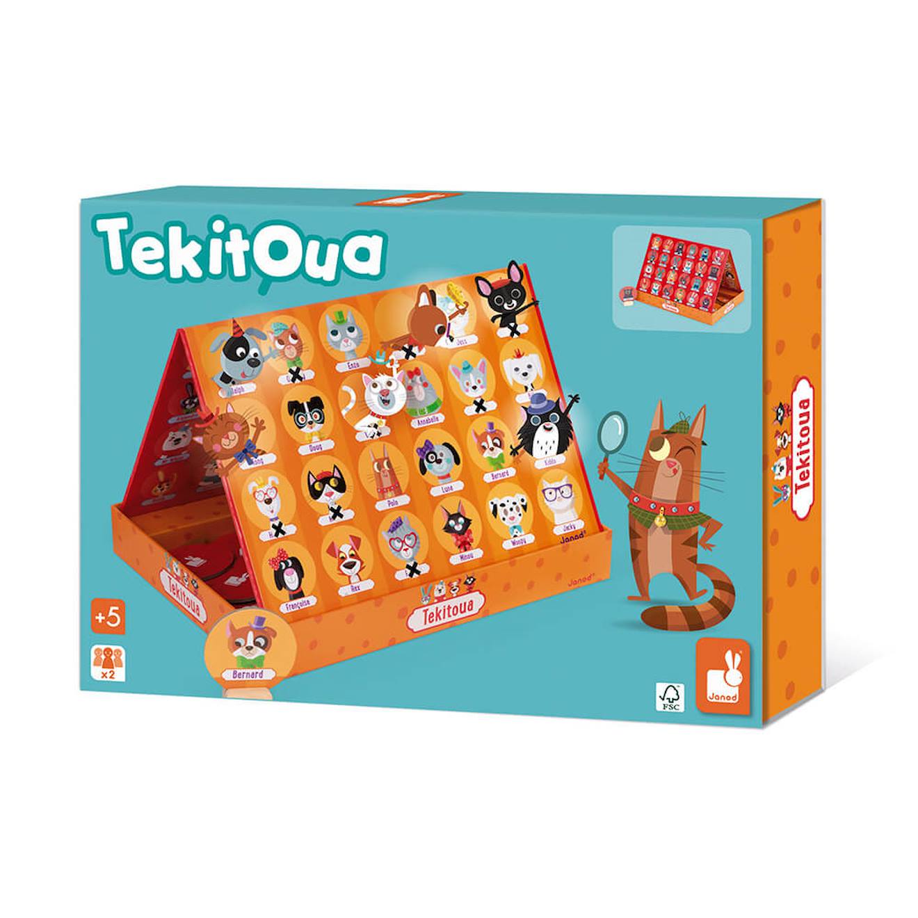 Jeu de stratégie tekitoua multicolore