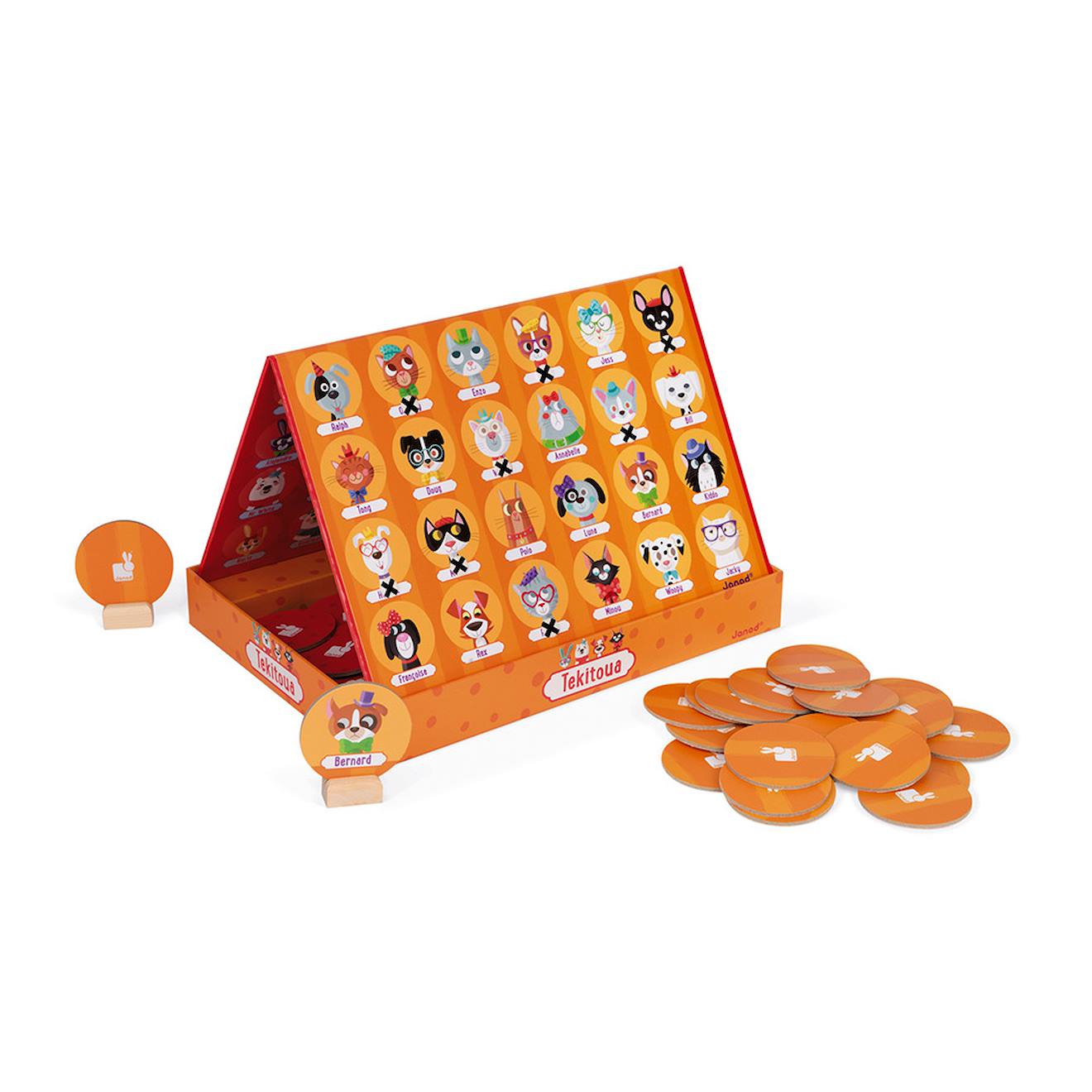 Jeu de stratégie tekitoua multicolore