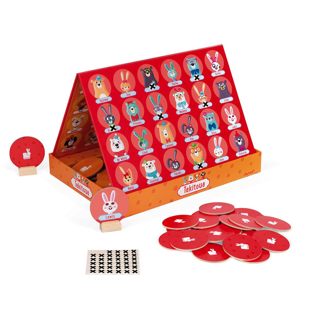Jeu de stratégie tekitoua multicolore