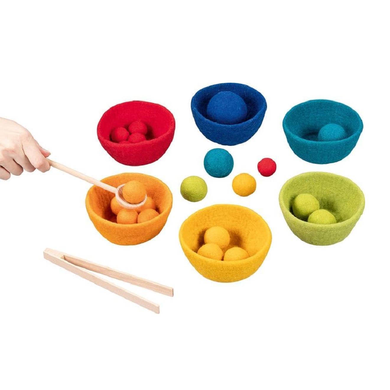 Jeu de tri des couleurs sorterino rouge